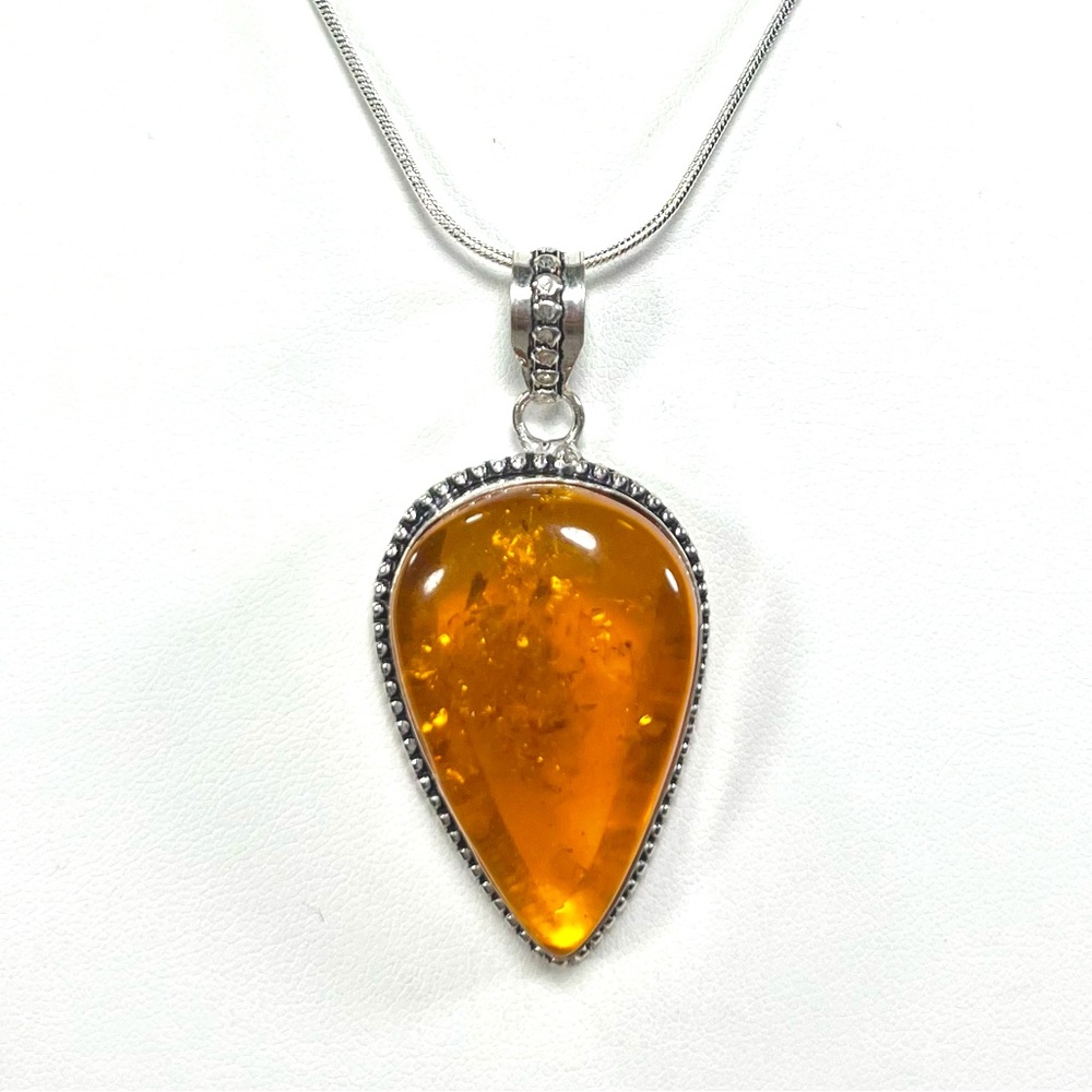 Amber 925 Pendant